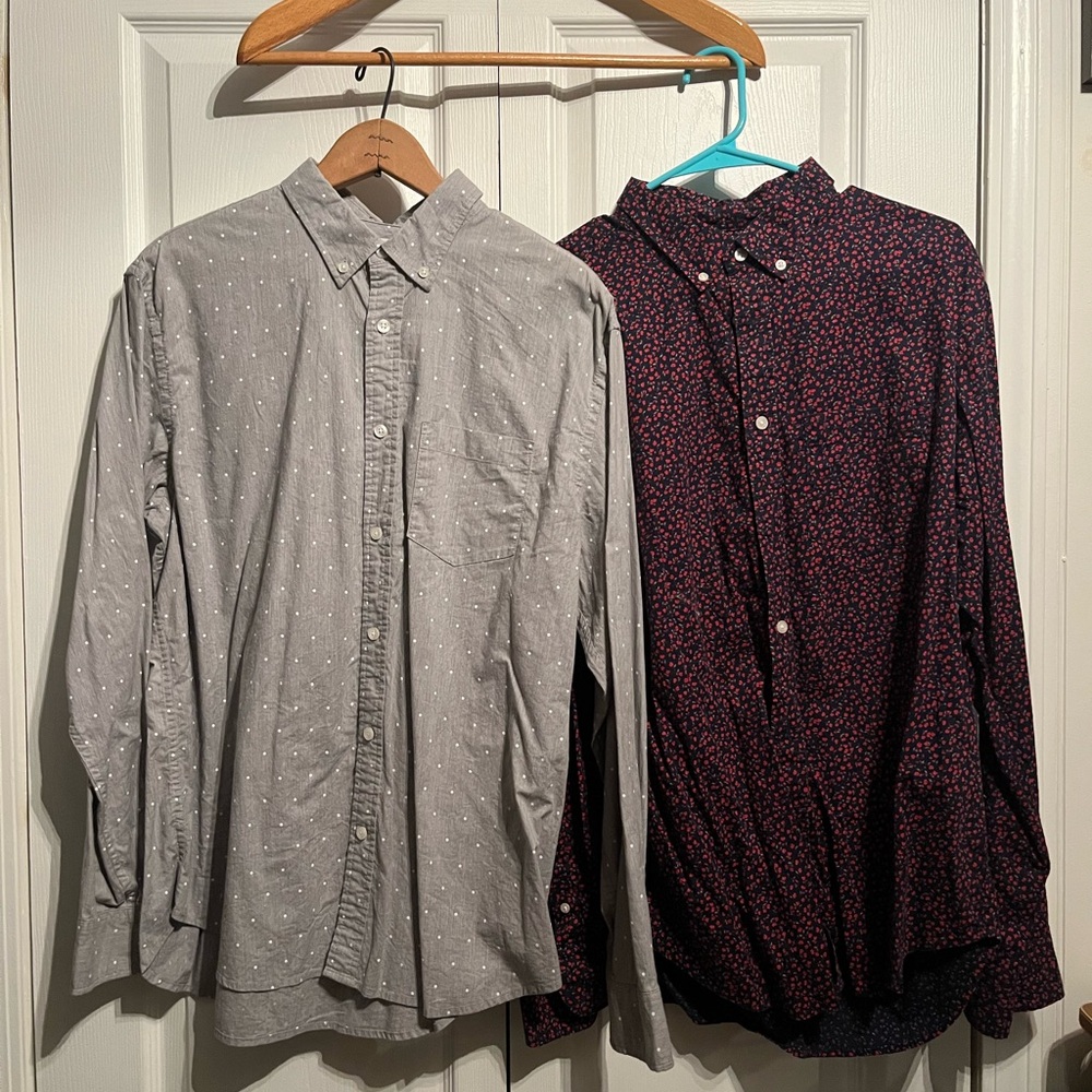 Old Navy L Long sleeve shirt bundle